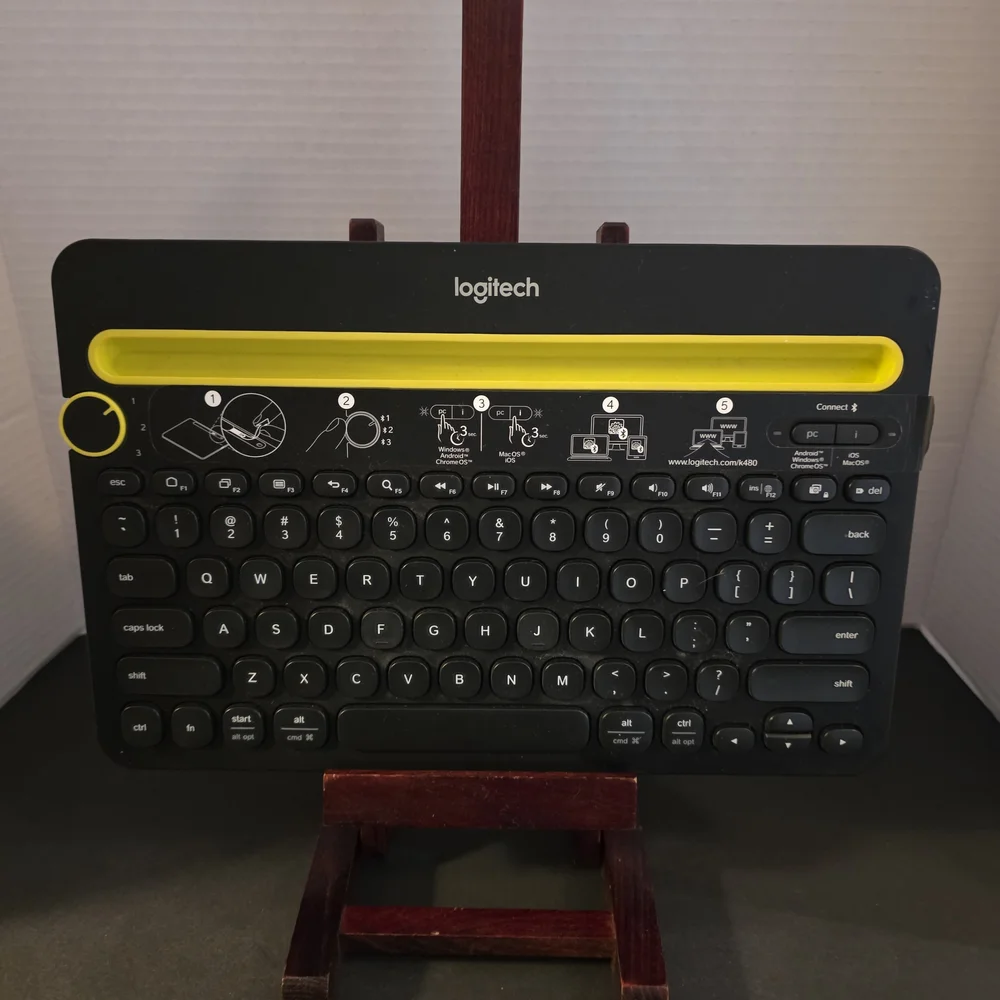 Keyboard Logitech Multi-Device K480 Mini 920-006342_EN_CA No Box